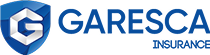 Logo Garesca Insurance, cliente de ANMA Estudio Web